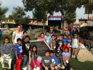 At The Big Fresno Fair with the third-grade class Roosevelt elementary SELMA. 10-13-16